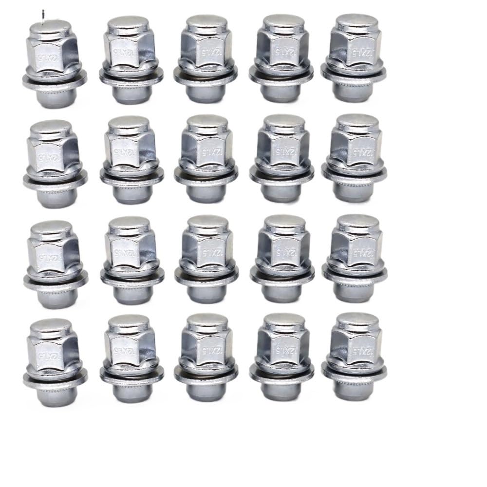 BASPHHH Felgenschraube Kompatibel mit Toyota für Camry 1983-2021 Auto Radmuttern Autozubehör 12X1,5 9094201033 BASPHHH Felgenschraube Kompatibel mit Toyota für Camry 1983-2021 Auto Radmuttern Autozubehör 12X1,5 9094201033 von BASPHHH