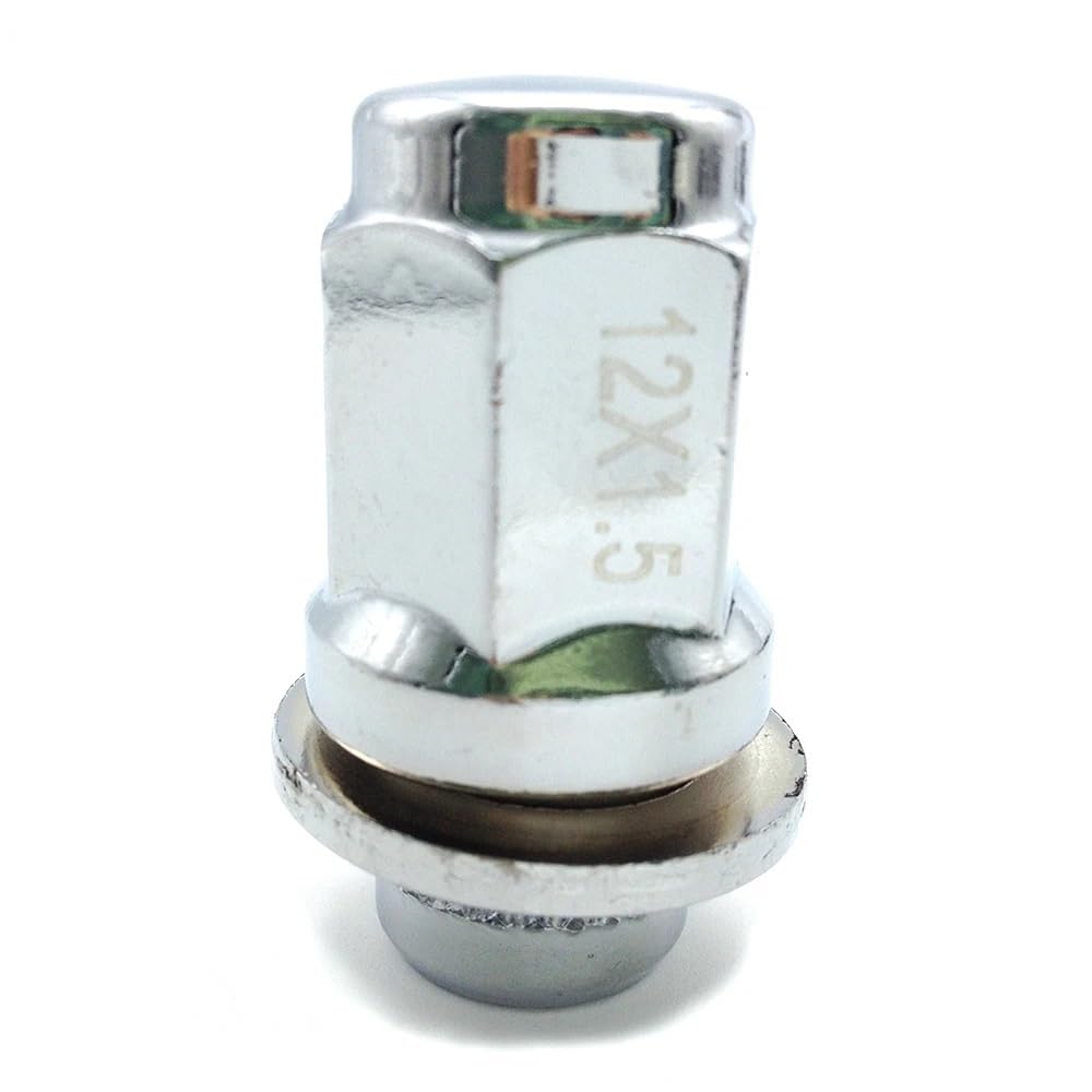 BASPHHH Felgenschraube Kompatibel mit Toyota für Prius 2001-2015 Chrom-Radmutter 12x1,5 9094201058 BASPHHH Felgenschraube Kompatibel mit Toyota für Prius 2001-2015 Chrom-Radmutter 12x1,5 9094201058 von BASPHHH