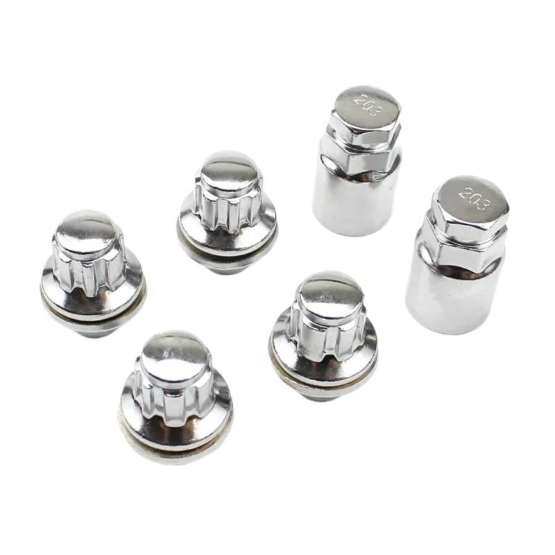 BASPHHH Felgenschraube Kompatibel mit Toyota für RAV4 2004–2015 Radmuttern-Set 88972745 9008494001 von BASPHHH