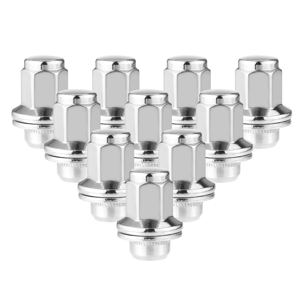 BASPHHH Felgenschraube Kompatibel mit Toyota für Tundra 2007-2021 Radmuttern Karbonstahl Autoreifen-Radmutter M14 x 1,5 9094201103 BASPHHH Felgenschraube Kompatibel mit Toyota für Tundra 2007-2021 Radmuttern Karbonstahl Autoreifen-Radmutter M14 x 1,5 9094201103 von BASPHHH