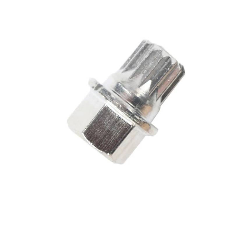BASPHHH Felgenschraube Kompatibel mit VW für Beetle 1999-2010 Radschraube Bolzen Sicherungsmutter Schlüsseladapter(002 13 Teeth) von BASPHHH