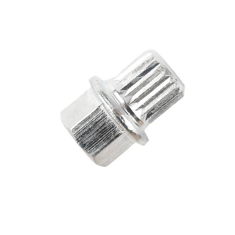 BASPHHH Felgenschraube Kompatibel mit VW für Beetle 1999-2010 Radschraube Bolzen Sicherungsmutter Schlüsseladapter(009 21 Teeth) von BASPHHH