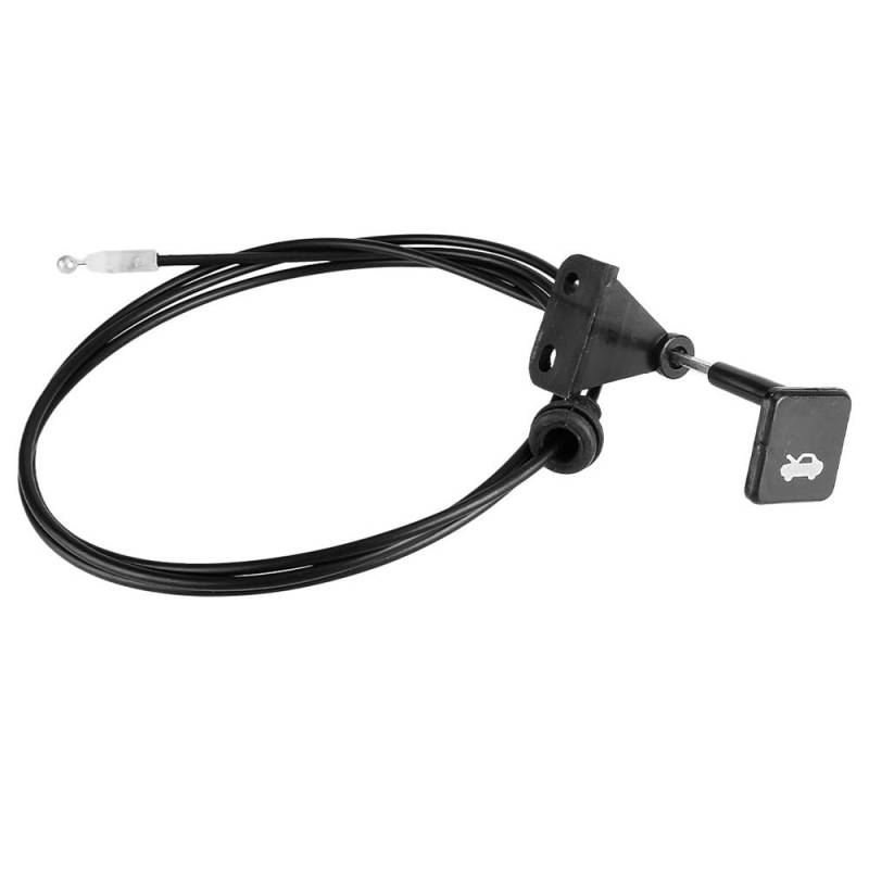 BASPHHH Kompatibel mit CRV 2002-2006 Motorhauben-Motorhaubenentriegelungszugkabel, schwarz, 74130S9AA01Z 74130S9AA01 von BASPHHH
