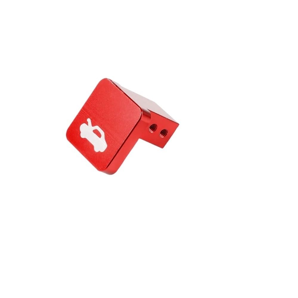 BASPHHH Kompatibel mit Civic 1996-2011 Auto Motorhaube Release Latch Griff Reparatur Kit(Red) von BASPHHH