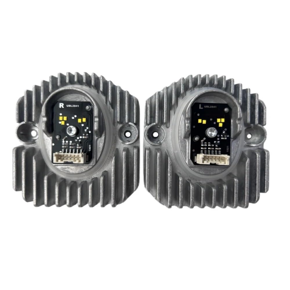 BASPHHH Kompatibel mit G30 G32 GT F90 M5 520i 530i 540i 2017 2018 2019 Adaptive Scheinwerfer Rote Tagfahrlichter Blaue DRL Gelbe Tafeln(Modules Yellow) von BASPHHH
