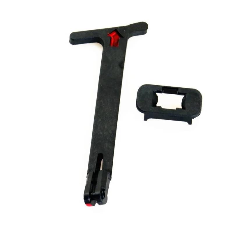 BASPHHH Kompatibel mit J&etta 1999-2005 Automotor Fronthaube Kühlergrill Latch Handabdeckung Entriegelungsgriff 1J5 823 593 C von BASPHHH