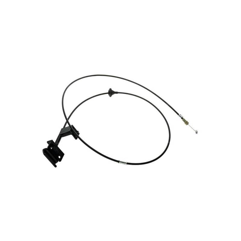 BASPHHH Kompatibel mit Jeep für Cherokee XJ 1987-1996 Schwarzes Haubenentriegelungskabel 55026030 von BASPHHH