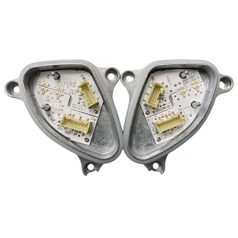 BASPHHH Kompatibel mit Seat für Leon MK3 2017 2018 2019 2020 Scheinwerfermodul DRL-Modul Tagfahrlicht 5F0941475A 5F0941476A(A Pair) von BASPHHH