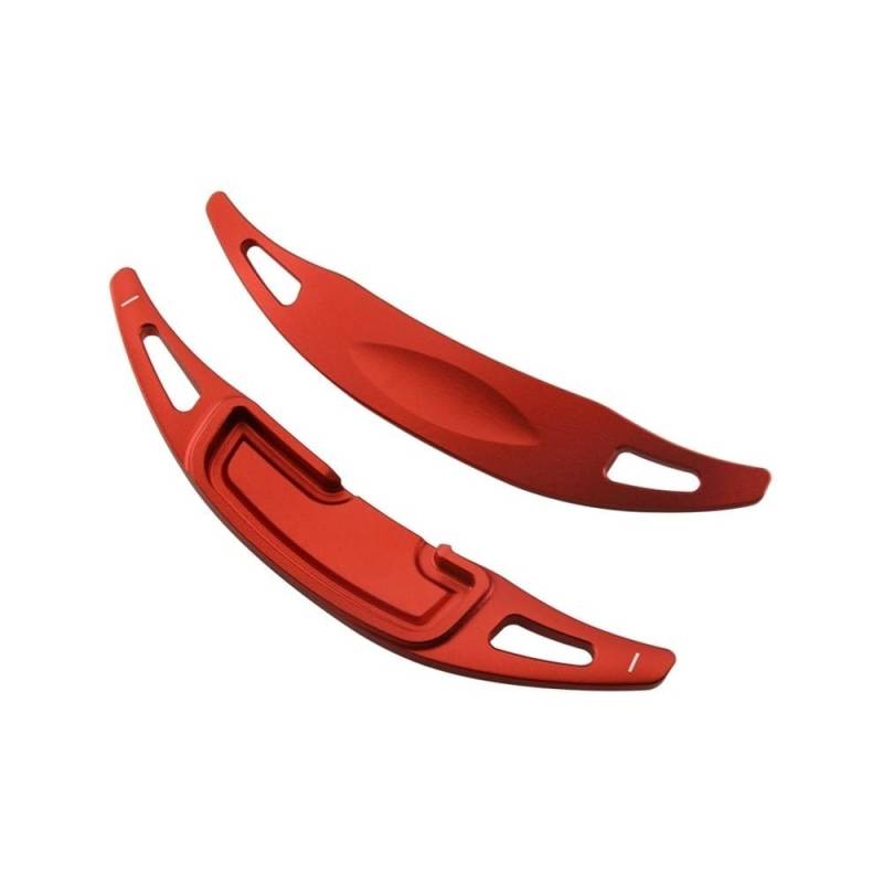 BASPHHH Schaltwippen Lenkrad Kompatibel mit Arkana 2021 2022 2023 2024 Schaltwippen Auto Lenkrad Paddel Verlängerung(Red) von BASPHHH