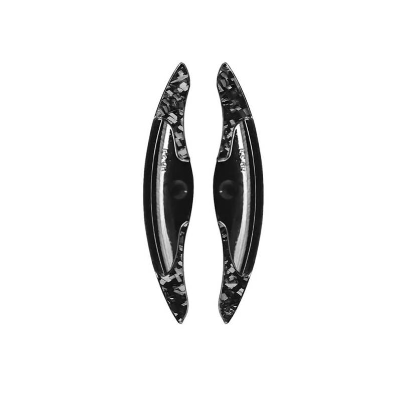 BASPHHH Schaltwippen Lenkrad Kompatibel mit Hyundai für I30N 2019 2020 2021 2022 2023 Auto-Lenkrad-Schaltwippen-Verlängerung(Forged Pattern) von BASPHHH