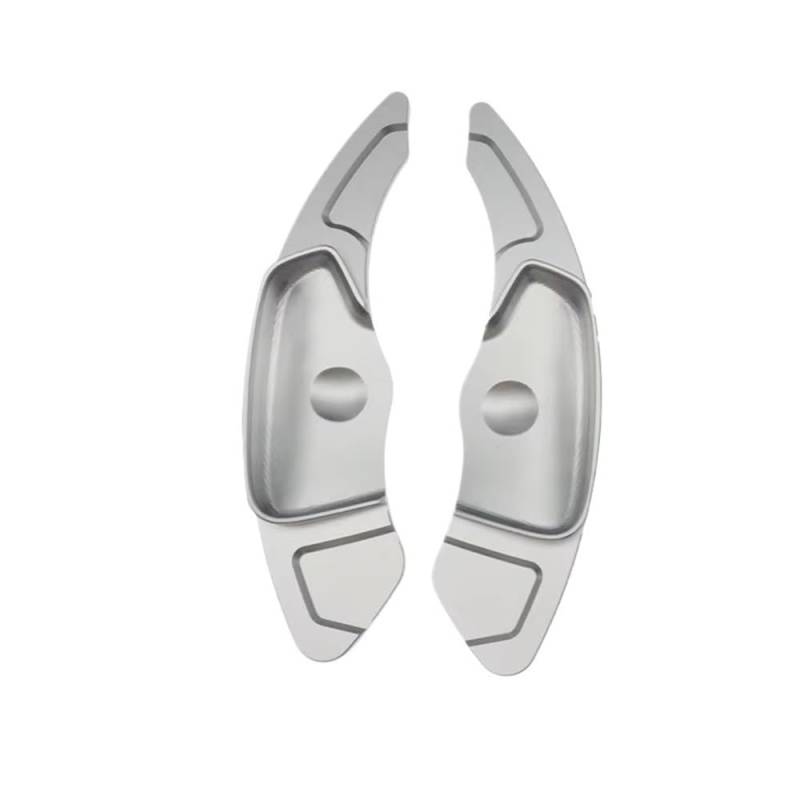 BASPHHH Schaltwippen Lenkrad Kompatibel mit Kia für K3 für CEED V2 2020 2021 2022 Auto-Lenkrad-Schaltwippen erweitert(Silver) von BASPHHH