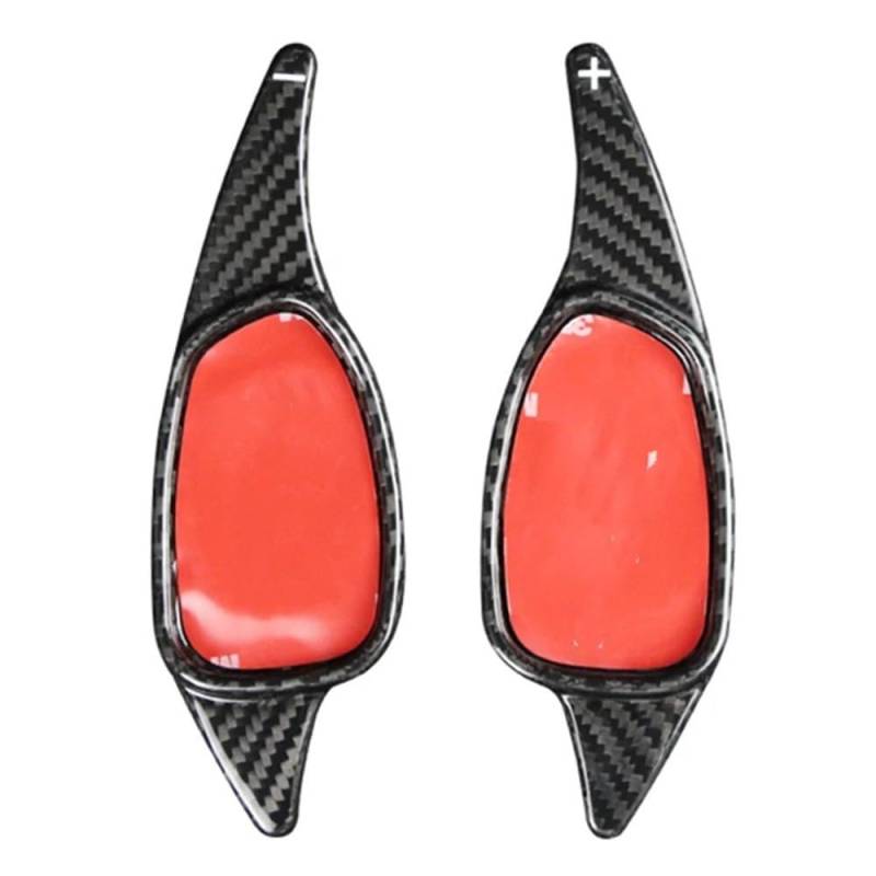 BASPHHH Schaltwippen Lenkrad Kompatibel mit RS Q3 2014 2015 2016 2017 2018 2019 Auto-Lenkrad-Schaltwippen-Innenausstattung(Forged Pattern) von BASPHHH