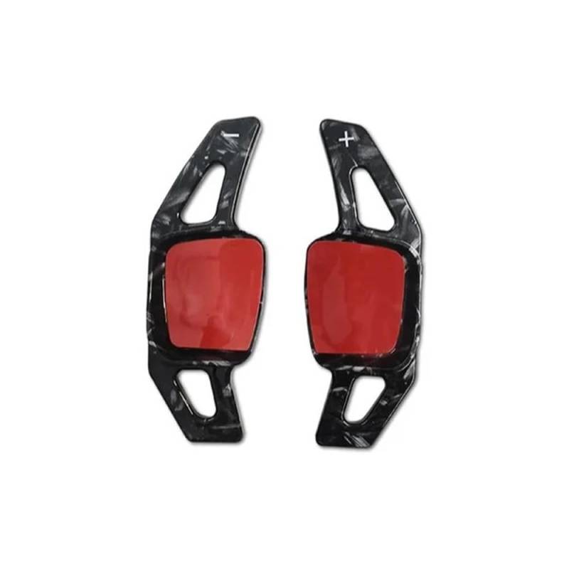 BASPHHH Schaltwippen Lenkrad Kompatibel mit Sharan 2018 2019 2020 Auto Lenkrad Shift Paddle Verlängerung Schalthebel(Forged Carbon) von BASPHHH
