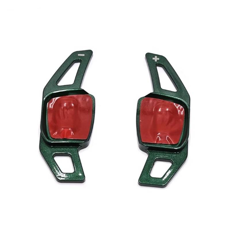 BASPHHH Schaltwippen Lenkrad Kompatibel mit Teramont 2018 2019 2020 2021 2022 Auto-Lenkrad-Schaltwippen-Verlängerungsschalthebel(Pearl Green) von BASPHHH