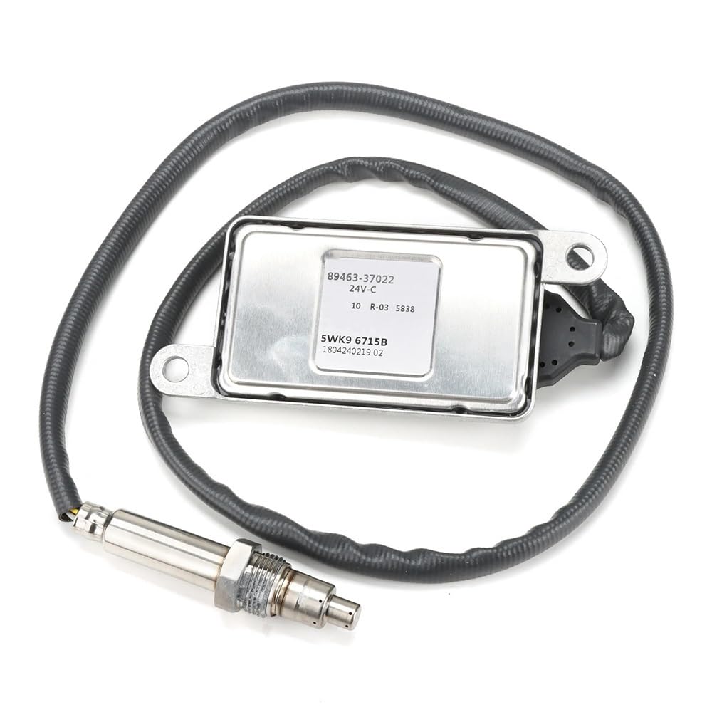 BASPHHH Stickoxid Sensor 5WK96715B A8946337022 Kompatibel Mit Toyota Für Dyna Für Tuoake HZK600 HZK610 HZK630 HZK645 SNS 24V N04C4000CC Stickstoffoxid Nox Sensor BASPHHH Stickoxid Sensor 5WK96715B A8946337022 Kompatibel Mit Toyota Für Dyna Für Tuoake HZK600 HZK610 HZK630 HZK645 SNS 24V N04C4000CC Stickstoffoxid Nox Sensor von BASPHHH