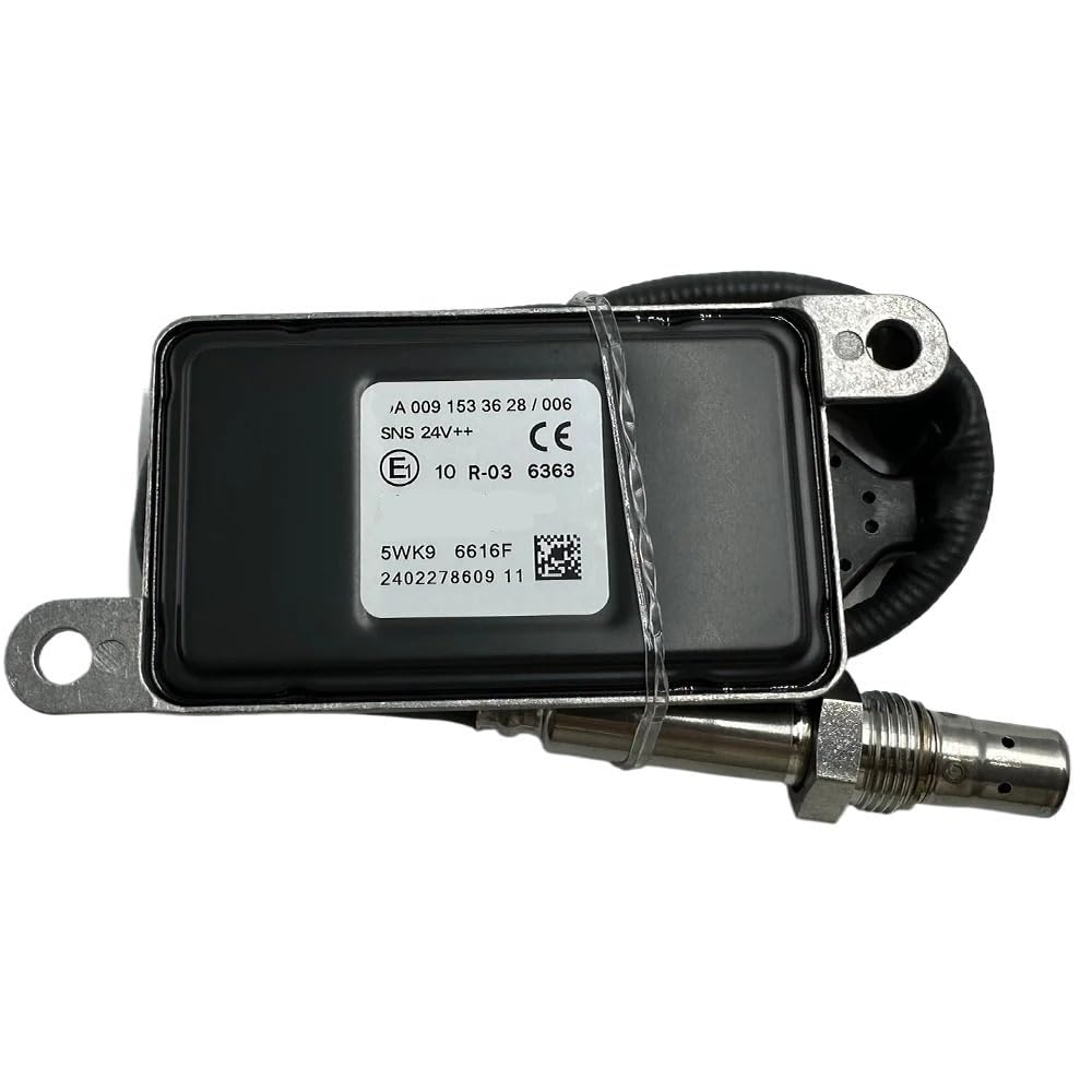 BASPHHH Stickoxid Sensor Kompatibel mit Benz für Actros für Atego LKW Euro 4 5 6 24 V NGK-Sonde A0091533628 5WK96616F Nox-Sensor 0091533628 5WK96616D BASPHHH Stickoxid Sensor Kompatibel mit Benz für Actros für Atego LKW Euro 4 5 6 24 V NGK-Sonde A0091533628 5WK96616F Nox-Sensor 0091533628 5WK96616D von BASPHHH