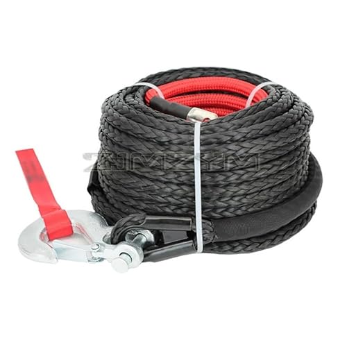 10 mm * 30 m mehrfarbige Windenleine, Abschleppseil, Polymer-Synthetikfaserseil, Plasmaseil for die Traktion von Geländefahrzeugen(775,10mm x 30M) von BASSFLY