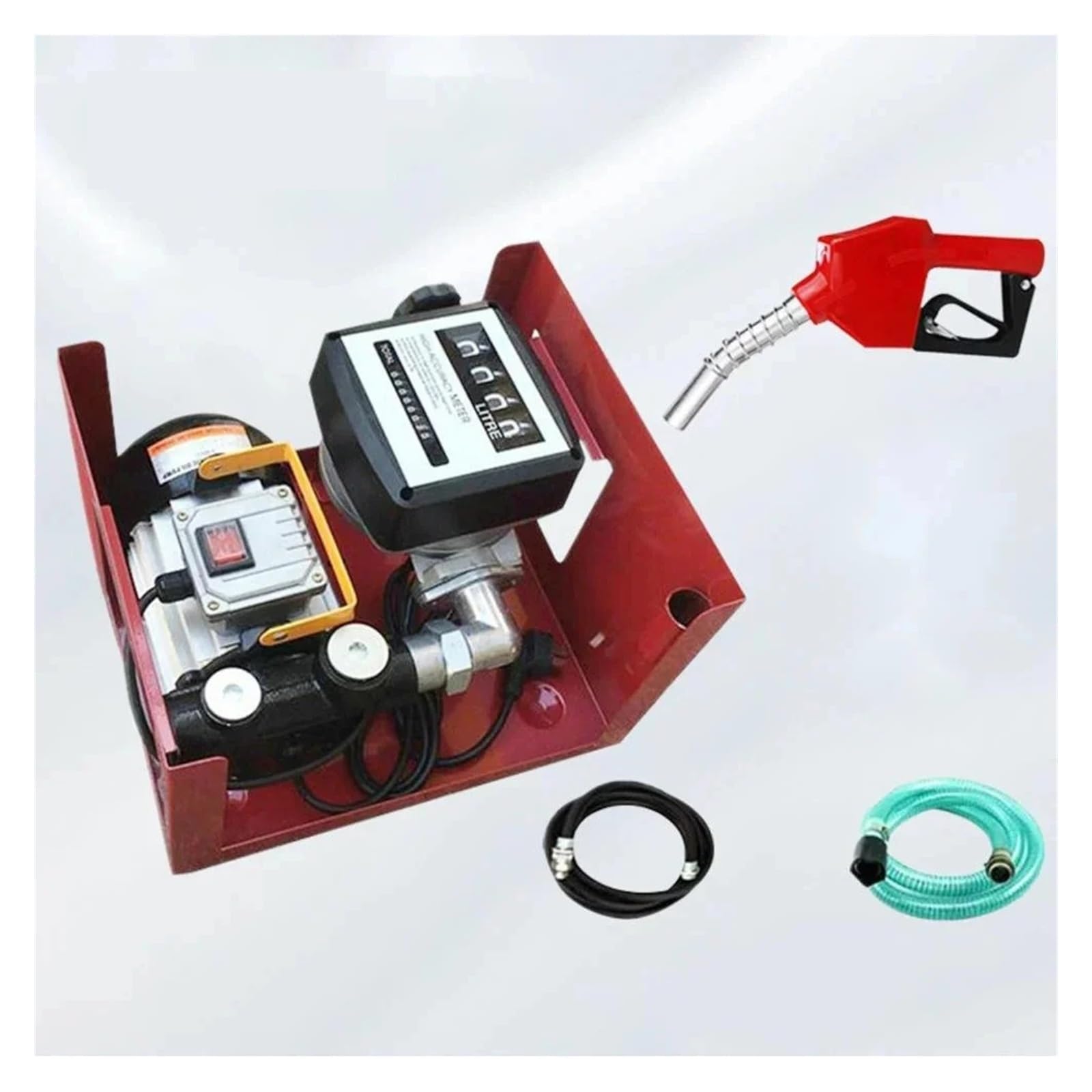 220 550W 60LPM 25mm -Transferpumpen-Kit, AC-Kombi-Kraftstoffpumpe, kleiner Kraftstoffspender mit mechanischer Ölanzei für Diesel-Kerosin-Transformatoröl 220 550W 60LPM 25mm -Transferpumpen-Kit, AC-Kombi-Kraftstoffpumpe, kleiner Kraftstoffspender mit mechanischer Ölanzei für Diesel-Kerosin-Transformatoröl von BASSFLY