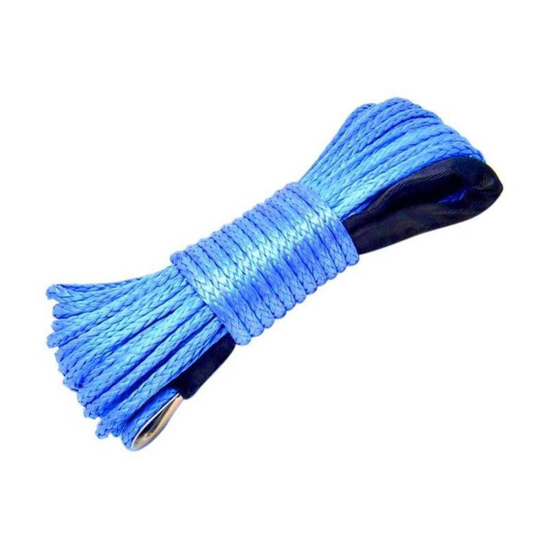 7700LBs Windenleine Kabel Seilwinden Abschlepphaken Stopper Gummi for ATV SUV UTV Truck Offroad Zubehör Windenseil Abschleppgurt(Winch Rope) von BASSFLY