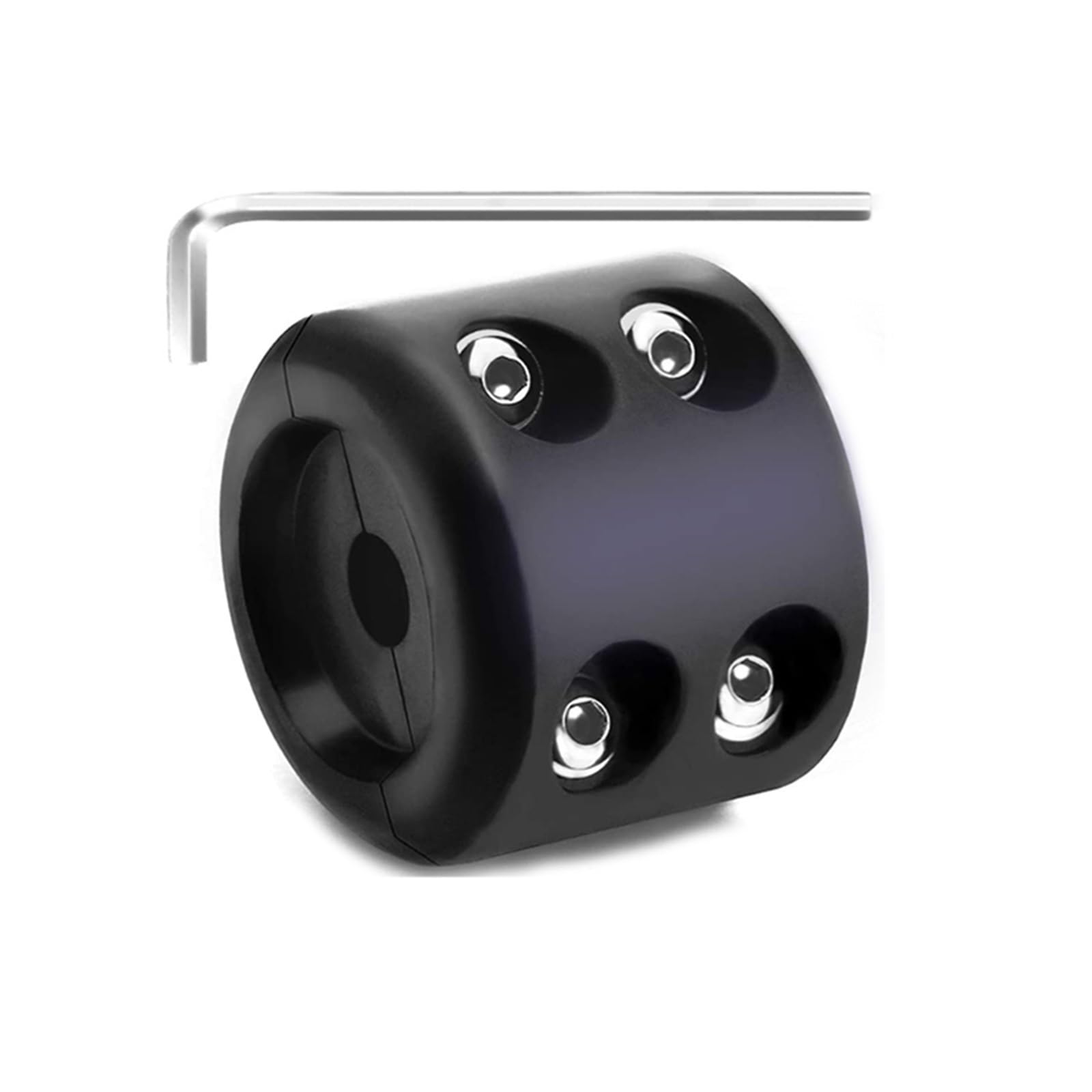 7700LBs Windenlinie Kabelseilwinden Abschlepphaken Stopper Gummi for ATV SUV UTV Truck Offroad Zubehör(Noir) von BASSFLY