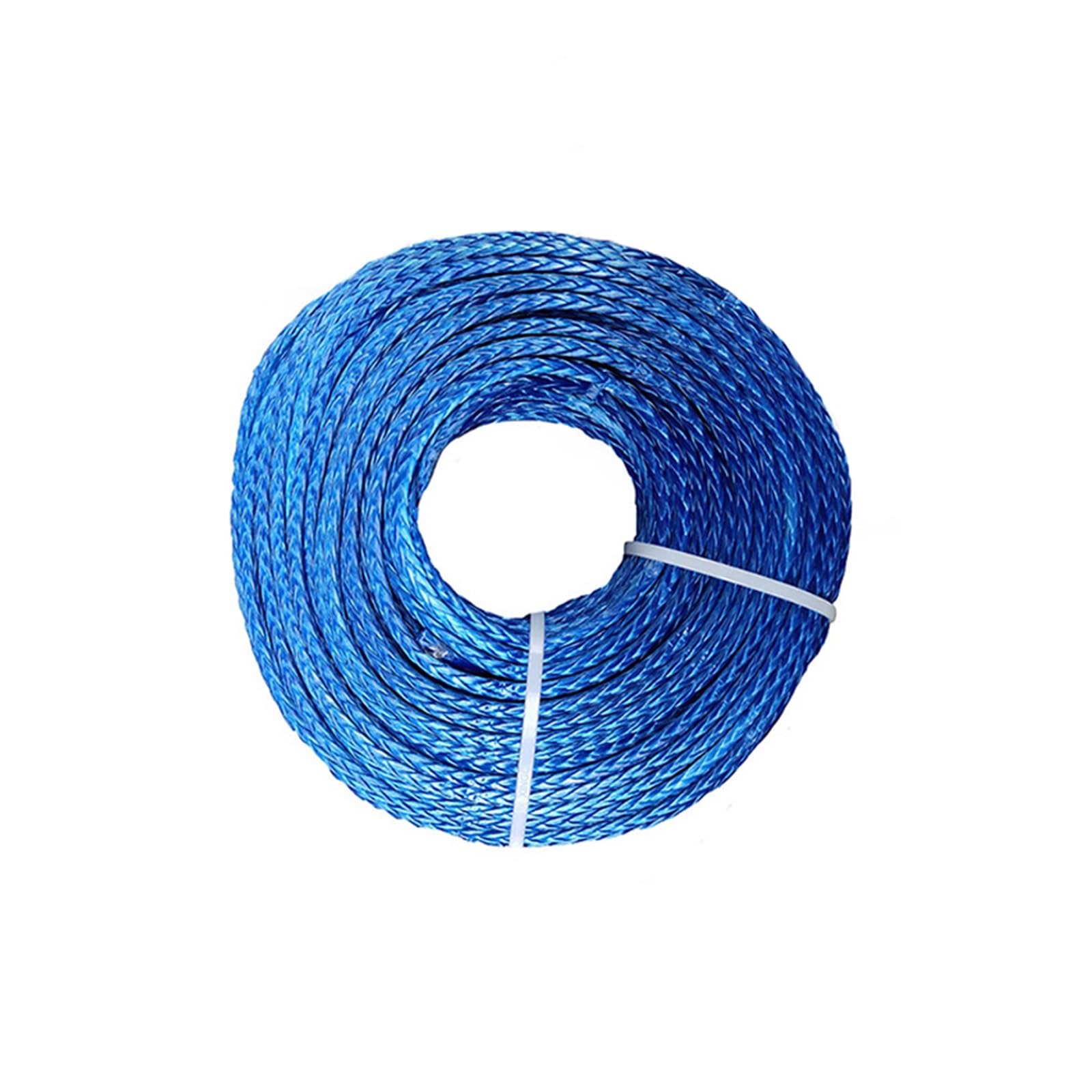 8 mm x 300 m, 12 Stränge, Synthetisches UHMWPE-Windenseil, Segelflugzeug-Kabelzugleine(Blue) von BASSFLY