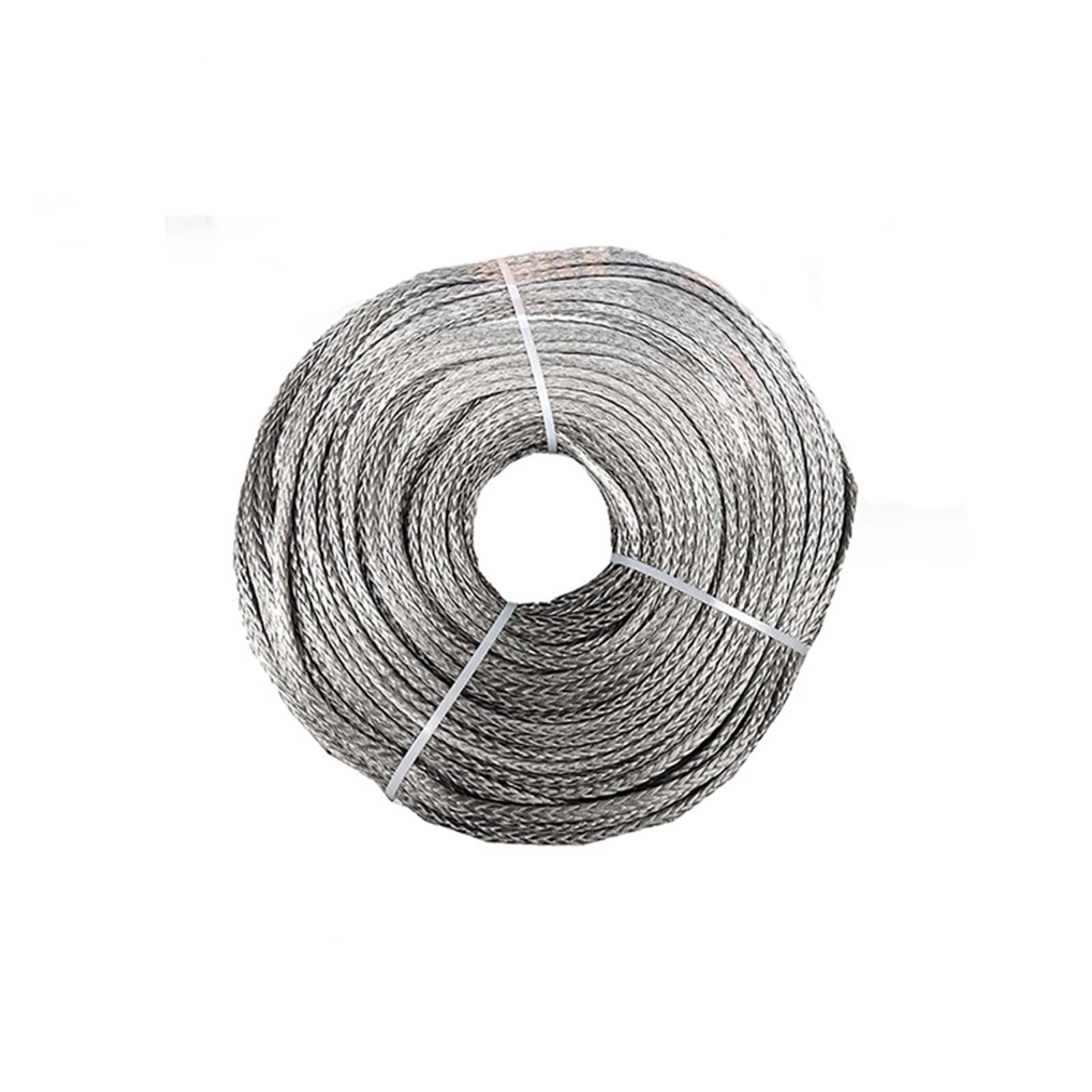 8 mm x 300 m, 12 Stränge, Synthetisches UHMWPE-Windenseil, Segelflugzeug-Kabelzugleine(Grey) von BASSFLY
