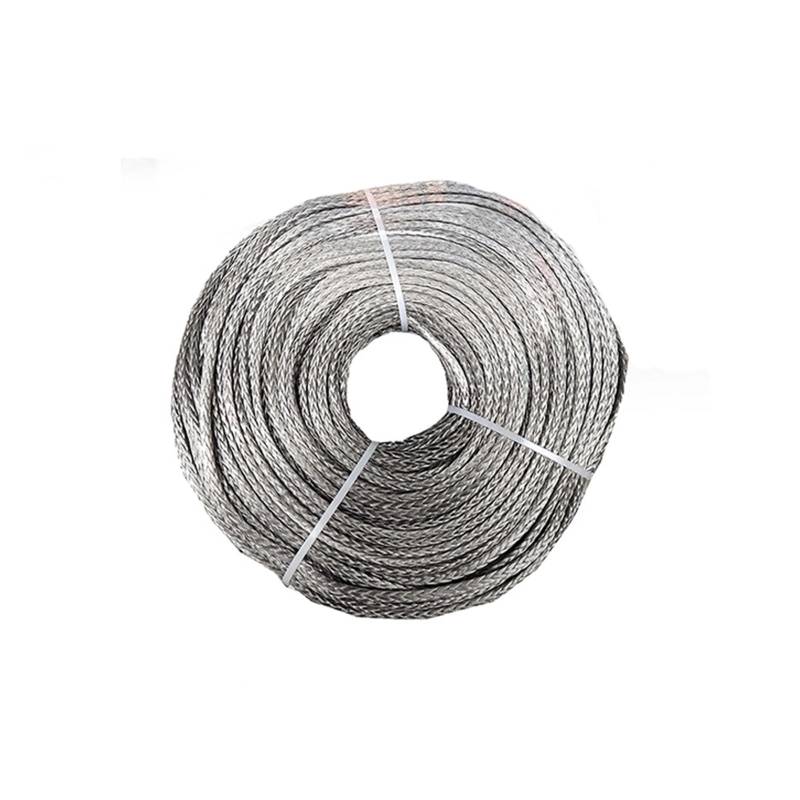 8 mm x 300 m, 12 Stränge, Synthetisches UHMWPE-Windenseil, Segelflugzeug-Kabelzugleine(Grey) von BASSFLY