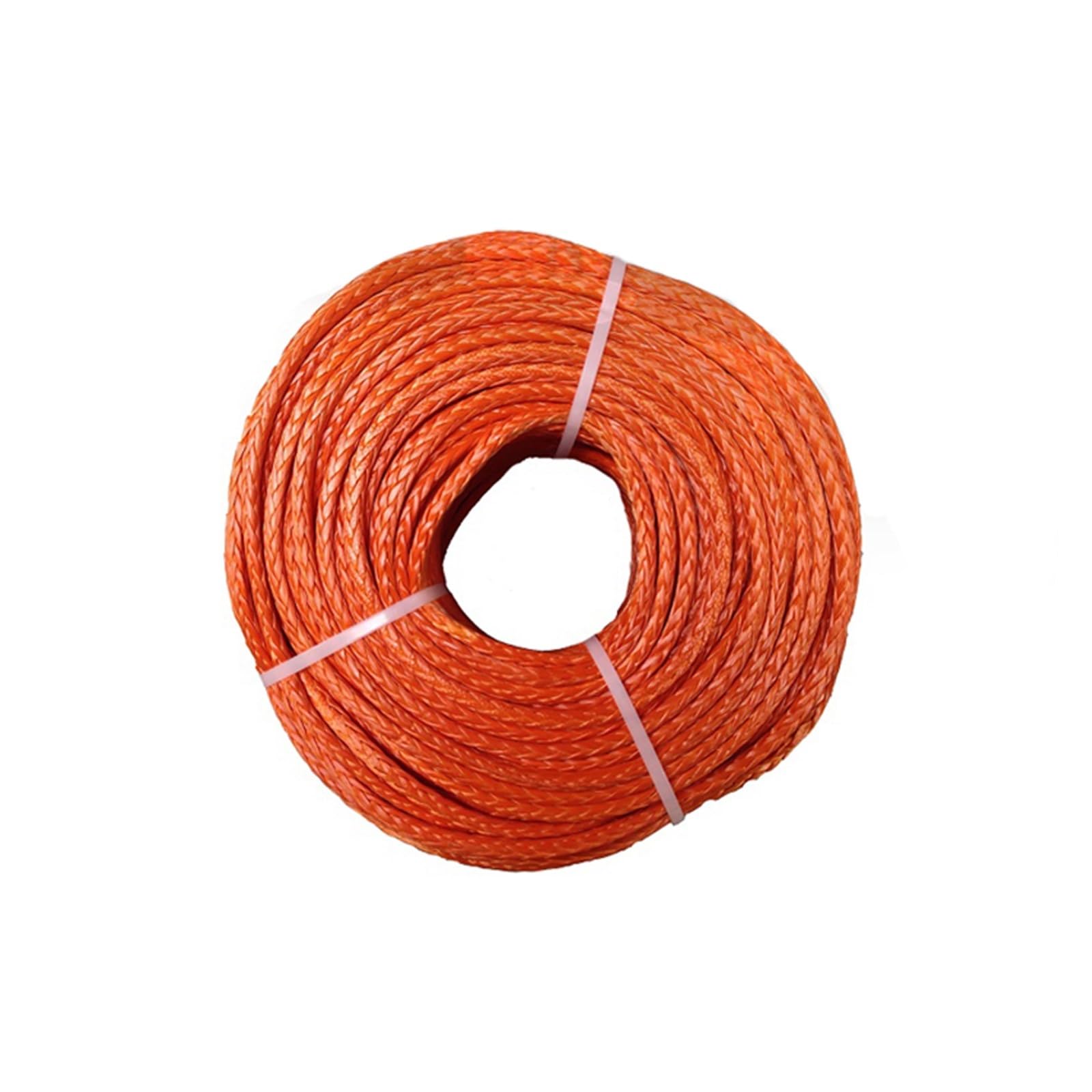 8 mm x 300 m, 12 Stränge, Synthetisches UHMWPE-Windenseil, Segelflugzeug-Kabelzugleine(Orange) von BASSFLY