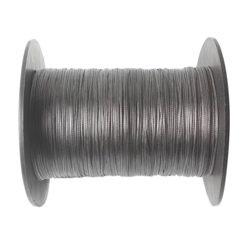 Synthetisches Windenleinen-Kabelseil, 33 kg, 0,6 mm, 1000 m, 16 Webarten, Faserwindenschleppkabel for ATV, UTV(4) von BASSFLY