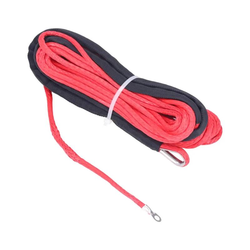 Synthetisches Windenseil, 15 m, 3/16''(Rood) von BASSFLY