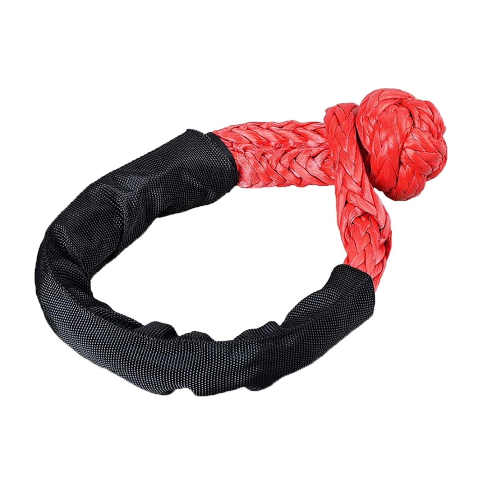 Weiche Schäkel 4x4 Bergung Off Road Winde Seil Synthetische Dynamische Kabel Heavy Duty Schäkel Auto Abschleppgurt Anhänger Zubehör ATV(1pc) von BASSFLY