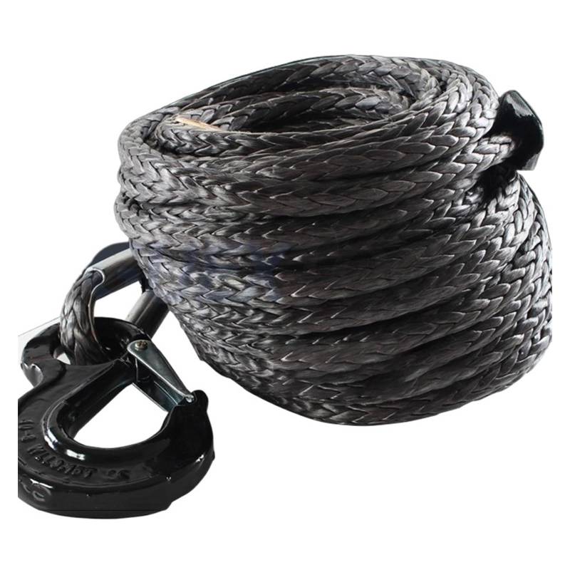 Windenseil, verschleißfestes Nylon-Automobil-Windenseil, Geländefahrzeugkomponenten, geeignet for Anhänger, Klettern, Heben(9mm 10m 8.5T) von BASSFLY