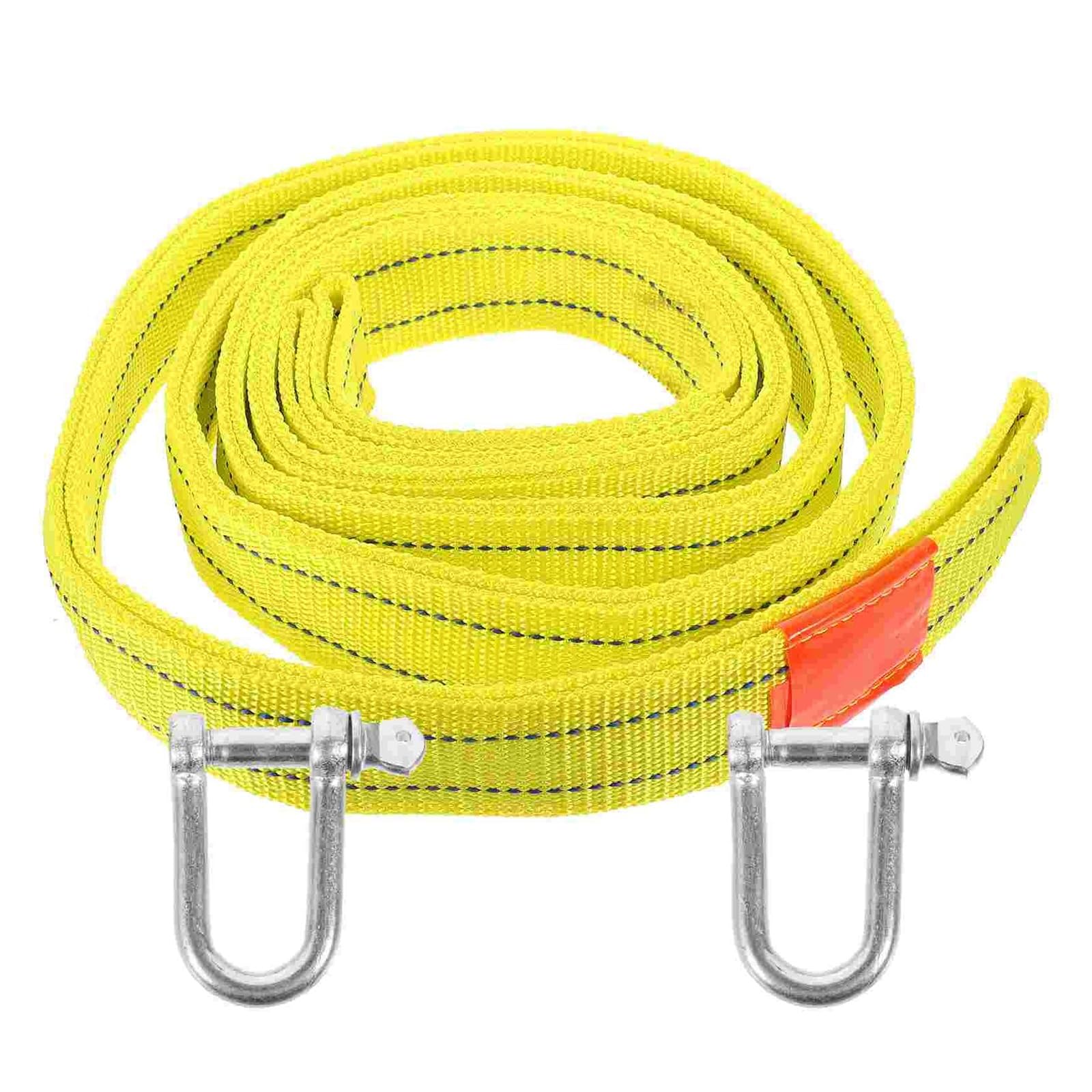 Windenseil Synthetisches Windenkabelseil mit Haken Autoanhängerseil Gelb Doppelschicht verdicktes Abschleppseil Anhängerseil for Fahrzeuge Windenseil Synthetisches Windenkabelseil mit Haken Autoanhängerseil Gelb Doppelschicht verdicktes Abschleppseil Anhängerseil for Fahrzeuge von BASSFLY
