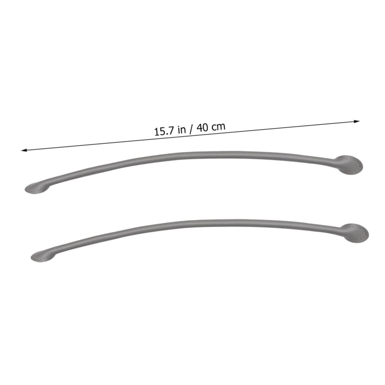 BATHVEVE 1 Paar Kurzbeutelgurt Tasche Ersatzriemen für Geldbörsen Gürtel Grey BATHVEVE 1 Paar Kurzbeutelgurt Tasche Ersatzriemen für Geldbörsen Gürtel Grey von BATHVEVE