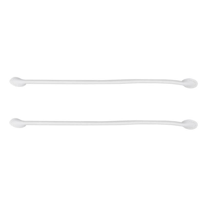 BATHVEVE 1 Paar Weißer Handtaschen Gürtel Taschengurt Schultergurt Für Tasche Einkaufstasche Ersatzzubehör von BATHVEVE
