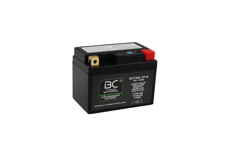 BC Lithiumbatterien BCTX5L-FP-S LiFePO4 Lithium Motorradbatterie von BATTERY CONTROLLER