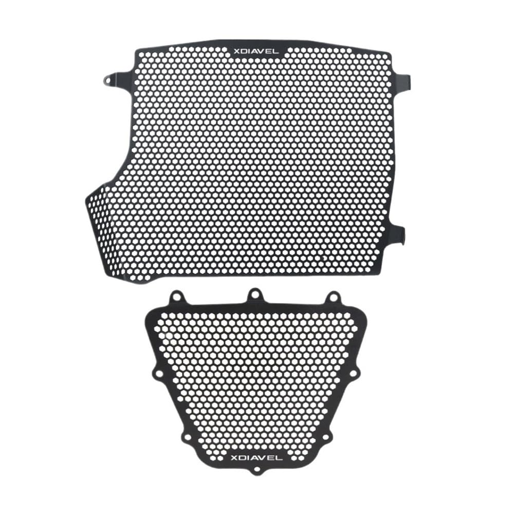 FÜR XDiavel X DIAVEL X-Diavel 2016 2017 2018 2019 2020 2021 Motorrad Kühlergrill Abdeckung Ölkühler Schutz Set Kühlerschutzgitter von BAXPEVM