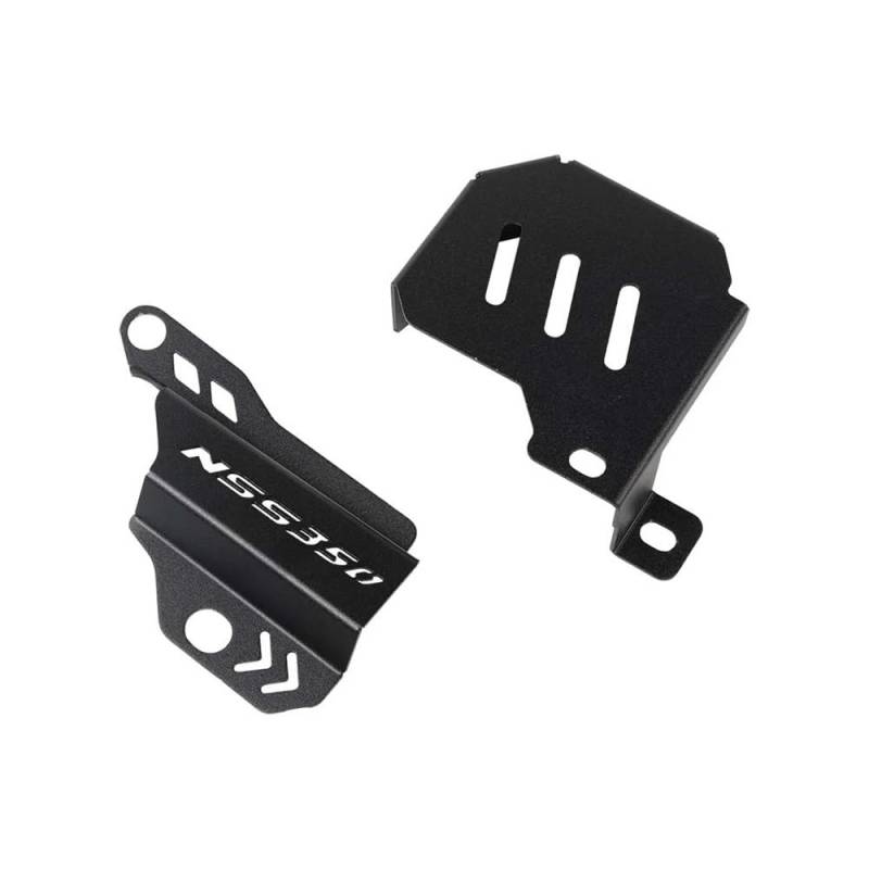Flüssigkeit Reservoir Schutz Für Forza 300 250 NSS Forza250 Forza300 Motorrad Hinten Brems Pumpe Flüssigkeit Reservoir Schutz Abdeckung Kappe Öl Rohr Linie Beschützer von BAXPEVM