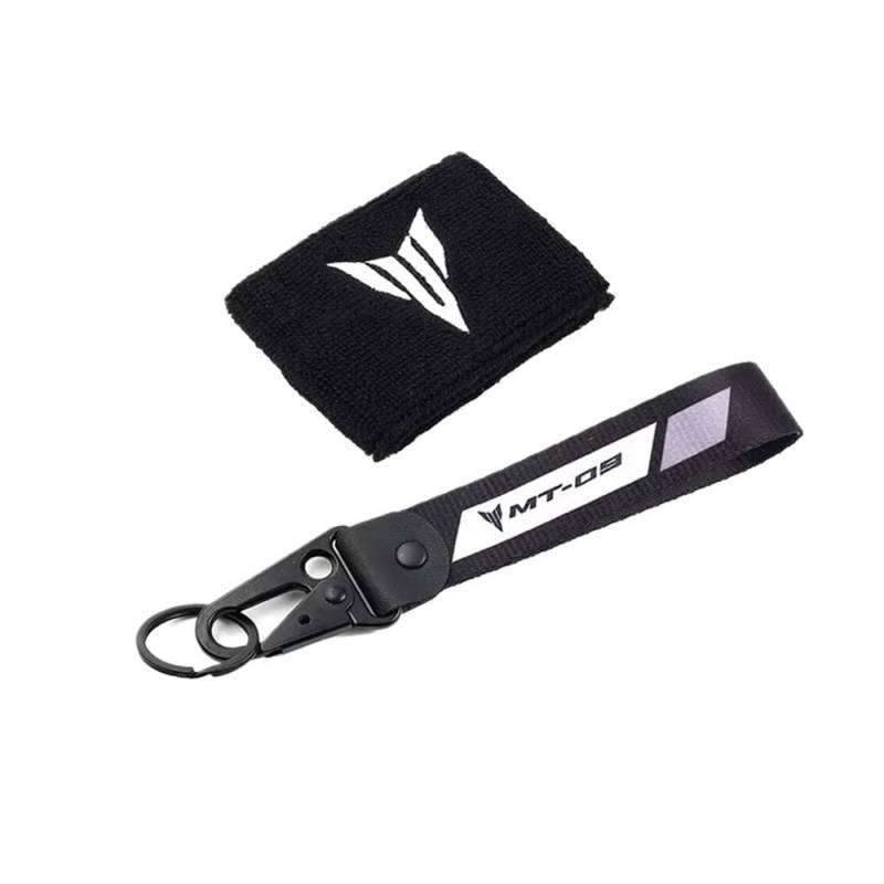 Flüssigkeit Reservoir Schutz Für MT09 MT 09 Tracer 9 9GT Motorrad Bremsöl Flüssigkeit Reservoir Tasse Socke Socken Abdeckung Mantel Ärmel Und Schlüsselanhänger von BAXPEVM