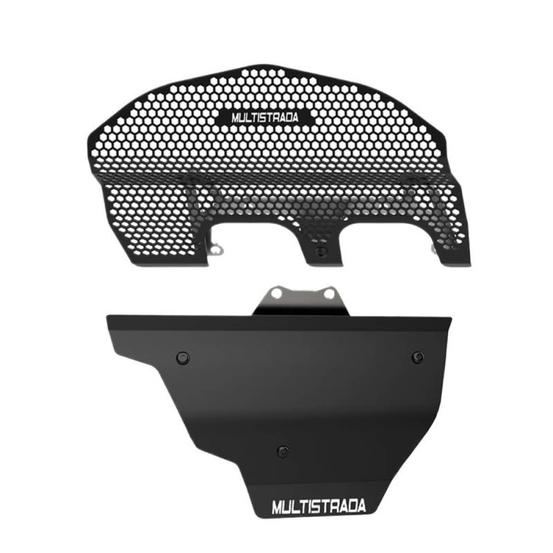 Flüssigkeit Reservoir Schutz Für Multistrada V4 S Sport 2021-2022-2023 Motorrad Kühlergrill Ölkühler Motor Zylinder Kopf Schutzfolie von BAXPEVM