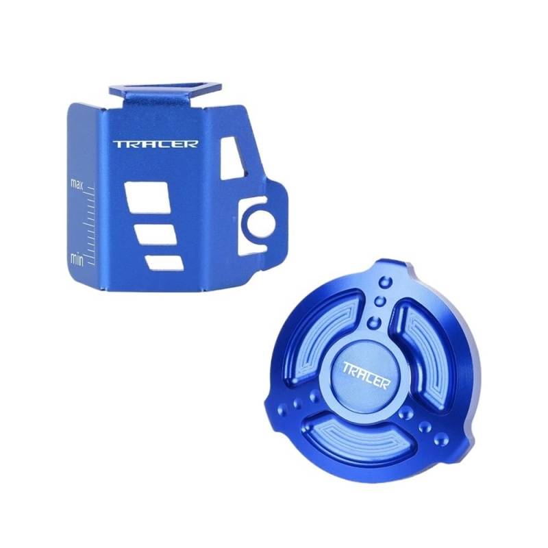 Flüssigkeit Reservoir Schutz Motorrad Bremse Hinten Pumpe Flüssigkeit Reservoir Öl Kappe Schutz Abdeckung Motor Öl Tankdeckel Schraube Für Tracer7 Tracer 7/7GT von BAXPEVM
