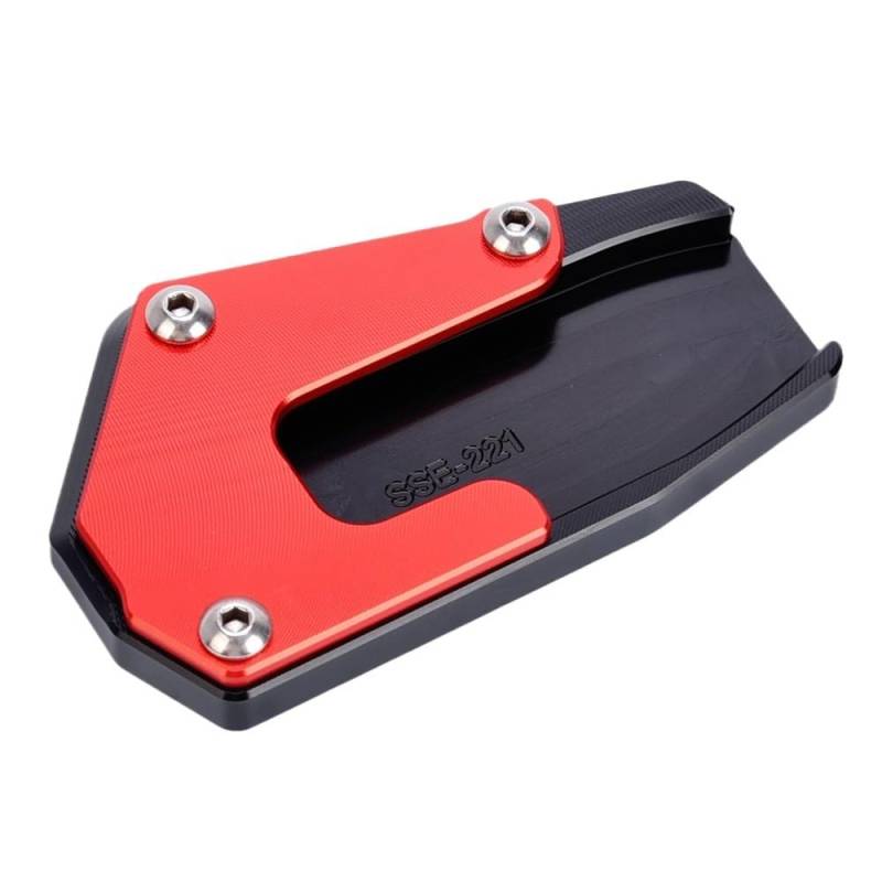 Kickstand Erweiterungsplatte Für Burgman 650 AN650 2013-2018 2019 2020 2021 2022 2023 2024 Fuß Seitenständer Pad Platte Ständer Vergrößerer Unterstützung Erweiterung von BAXPEVM