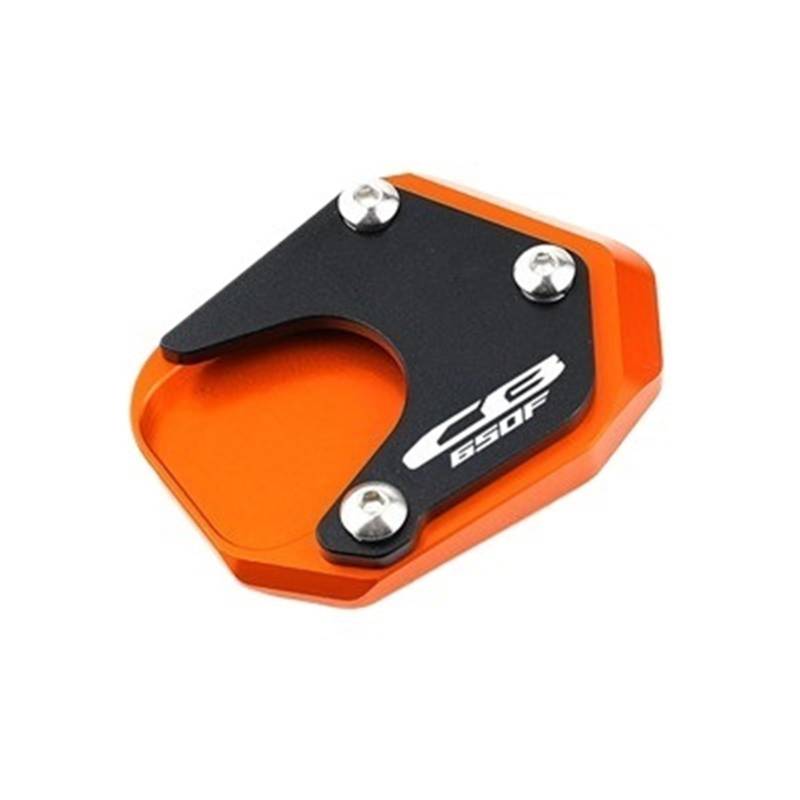 Kickstand Erweiterungsplatte Für CB 650R CB650R CBR650R CB 650F CBR 650F 2014-2021 2022 2023 CNC Ständer Fuß Seitenständer Verlängerungspad Stützplatte von BAXPEVM