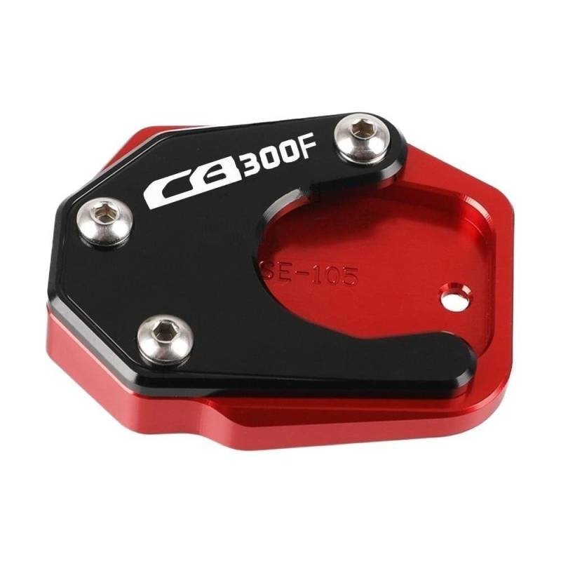 Kickstand Erweiterungsplatte Für CB300F CB300 F CB 300F 2014-2021 2022 2023 2024 Unterstützung Shell Fuß Seite Stehen Pad Platte Vergrößerungs Erweiterung von BAXPEVM