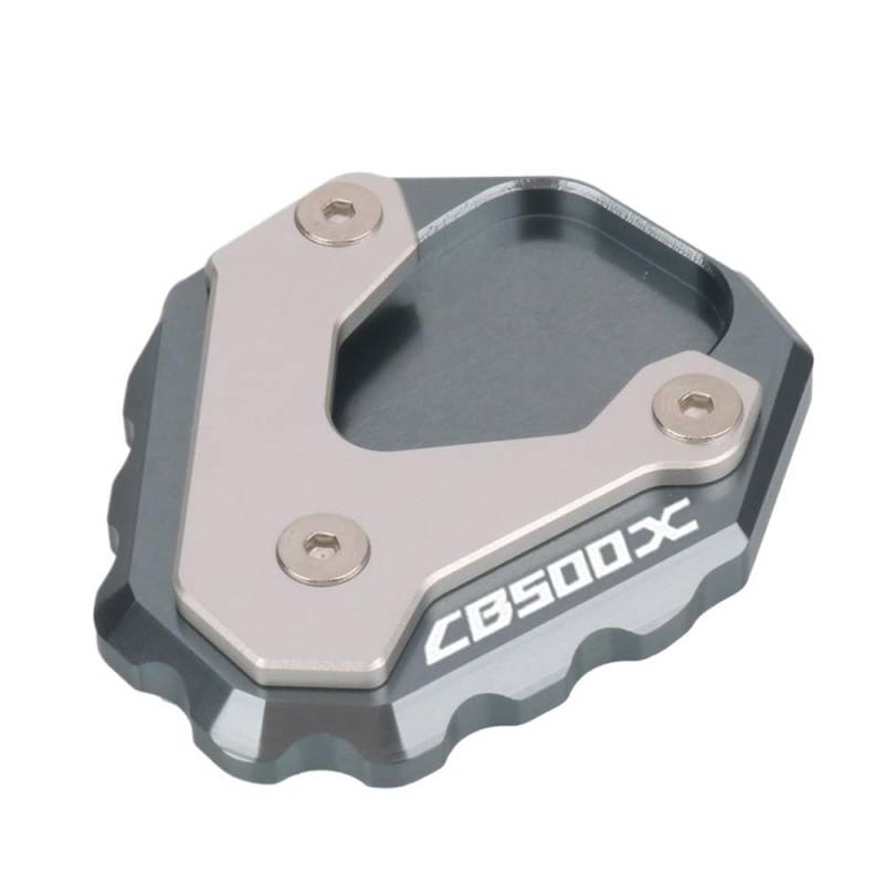 Kickstand Erweiterungsplatte Für CB500X CB 500X 2019 2020 2021 2022 2023 Motorrad Ständer Fuß Seitenständer Verlängerungspolster Stützplatte Vergrößern Ständer von BAXPEVM