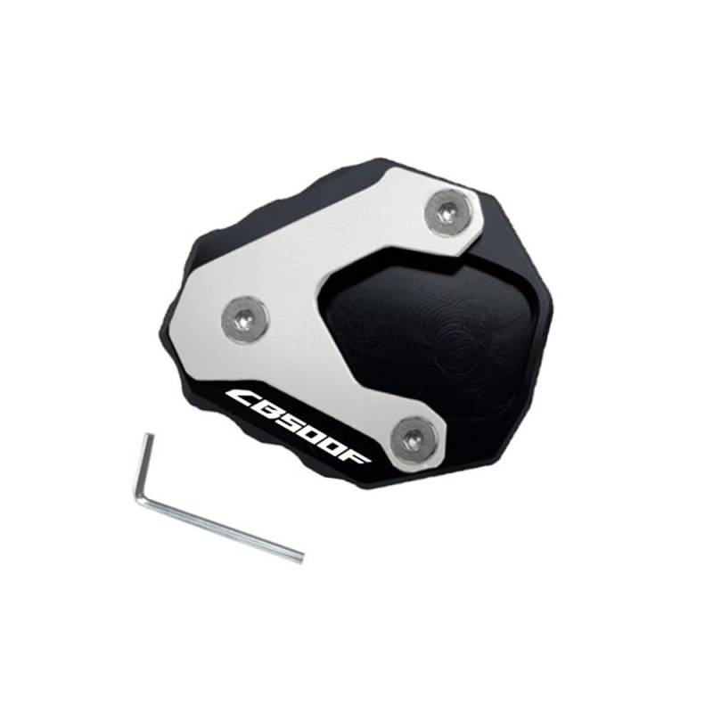 Kickstand Erweiterungsplatte Für CB500X CB400X CB 500X CB400 X 2013-2019 2020 2021 2022 2023 Seitenständer Pad Platte Kickstand Enlarger Support Extension von BAXPEVM