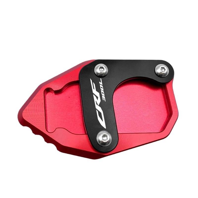 Kickstand Erweiterungsplatte Für CRF 300L CRF300L CRF300 Rally 2020 2021 2022 Motorrad CNC Ständer Verlängerung Fuß Seite Stehen Pad Unterstützung Platte von BAXPEVM