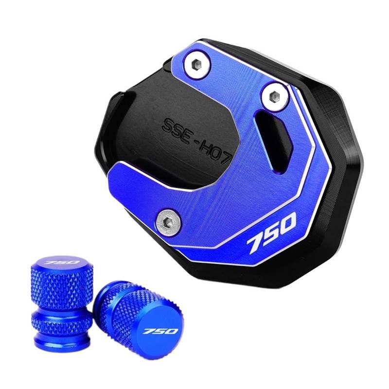 Kickstand Erweiterungsplatte Für Forza 750 FORZA750 Forza750 2020 2021 2022 Motorrad CNC Ständer Fuß Seitenständer Verlängerungspolster Stützplatte von BAXPEVM