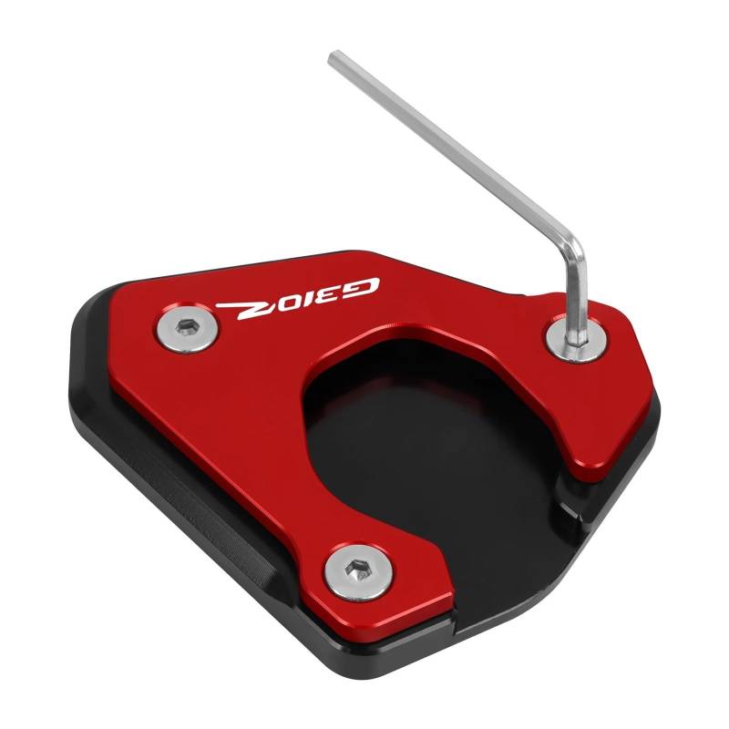 Kickstand Erweiterungsplatte Für G310GS G 310GS G 310 GS 2017 2018 2019 2020 2021 2022 2023 CNC Ständer Verlängerungsplatte Fuß Seitenständer Vergrößern Pad von BAXPEVM