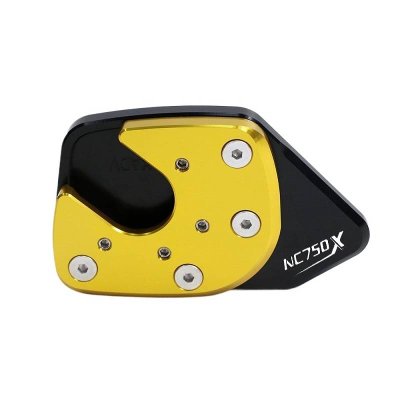 Kickstand Erweiterungsplatte Für NC750X NC 750X NC750 X NC700X 2014-2020 2021 2022 2023 Ständer Fuß Seitenständer Verlängerung Vergrößerer Pad Stützplatte von BAXPEVM